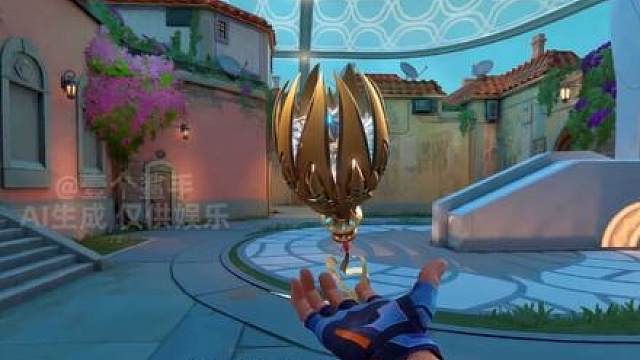 我用AI搓了个无畏契约唐三幻影皮肤