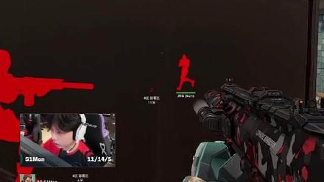 S1mon残局一打四，忙里偷鞭申请互动，老板起立道歉