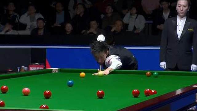 吴宜泽打出神级进攻强势扳回一局，高能K球嗨翻全场