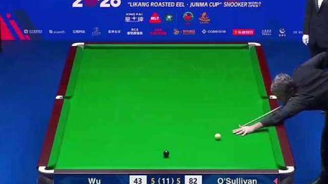 决胜时刻！奥沙利文巅峰回归越老越妖，22岁吴宜泽将拥有未来