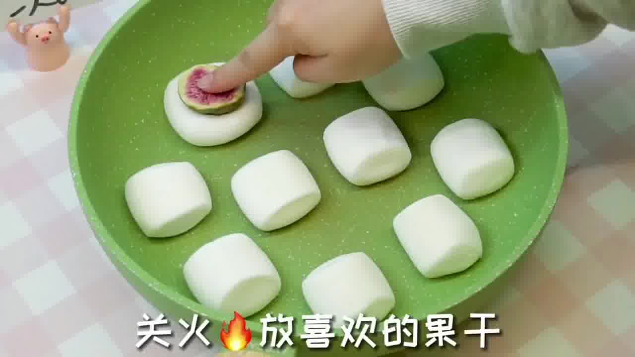 吃不完的棉花糖不要扔拿来做成饼干太好吃了