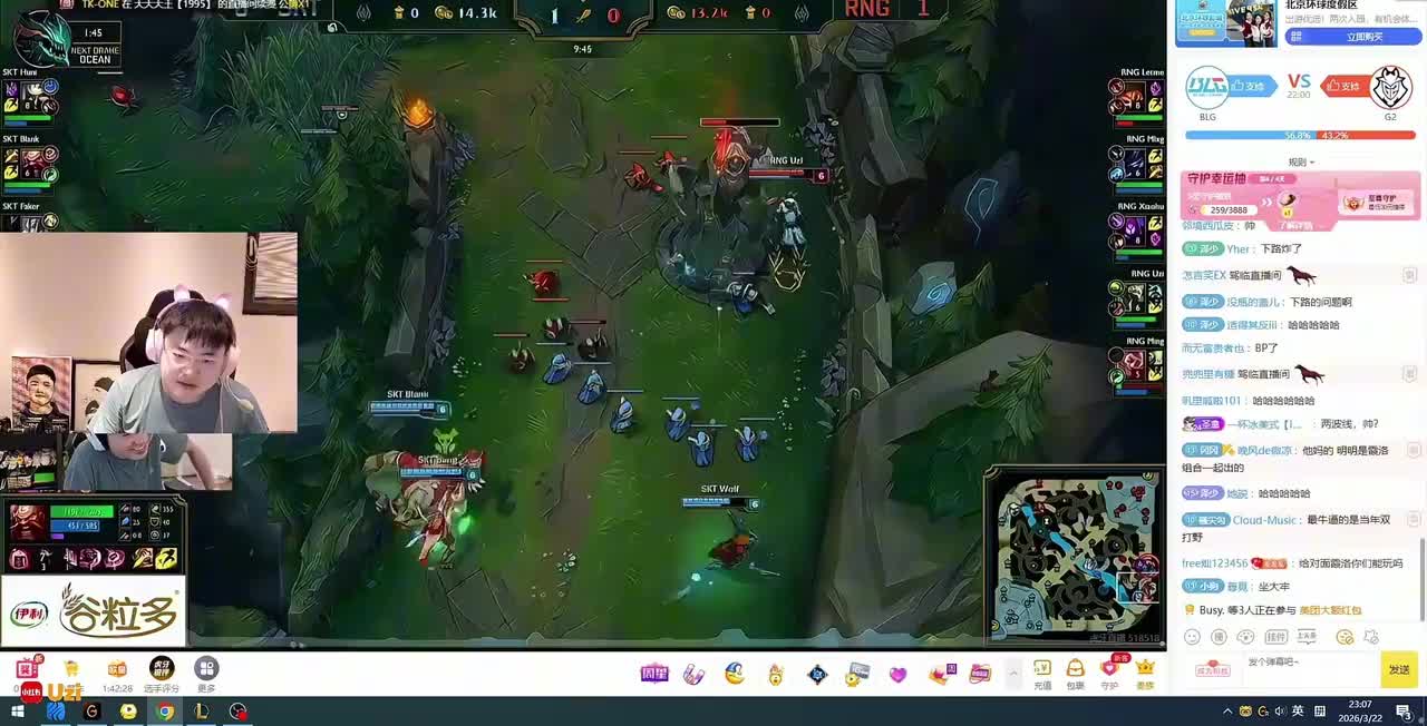 小明吐槽Uzi：当年RNG，简自豪补不到塔兵要骂我的！乌兹笑疯：我保证他说的是真的！

玩ad的都知