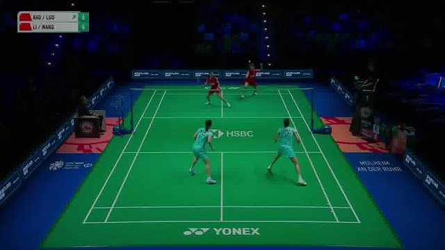 多拍相持显实力 鲍骊婧/罗徐敏配合默契