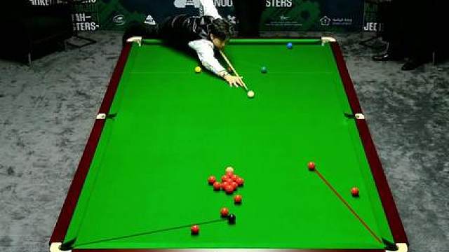 斯诺克极速美学！塔猜亚8分47秒狂轰147，快枪手的封神操作