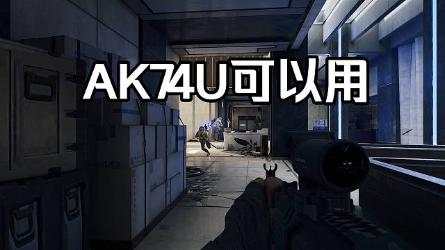 这也许是AK74U存在的意义，上高级弹能灭队