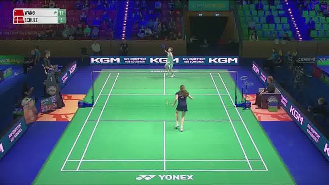 王祉怡碾压丹麦名将 拉吊结合防不胜防