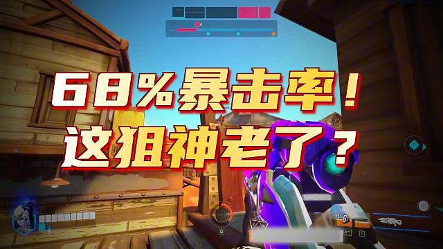 全程黑百合68％恐怖暴击-瞄中间架两边瞬间3杀，打完这局兄弟们都看潮了！
