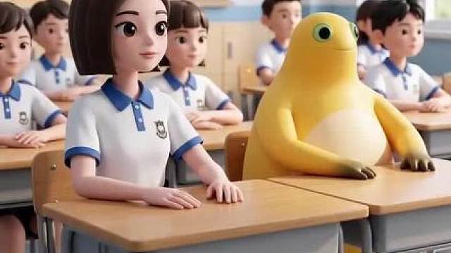 小蚊子今天来课堂也是没学到东西
