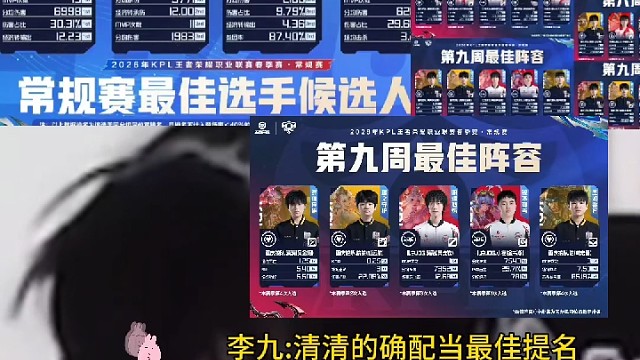 李九:清清的确配当最佳提名，不过都是给清融陪跑的