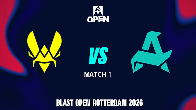 【回放】Vitality vs Aurora-1 BLAST鹿特丹公开赛2026