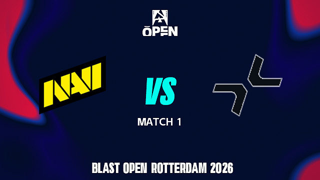 【回放】NAVI vs Parivision-1 BLAST鹿特丹公开赛2026