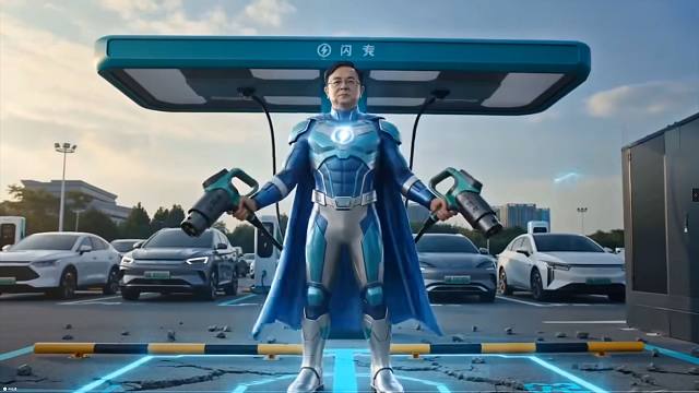 竞争对手还在做PPT，比亚迪已经建了5000座闪充站