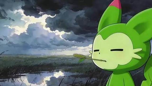 洛克王国最忧郁之人，今天是忧郁的喵