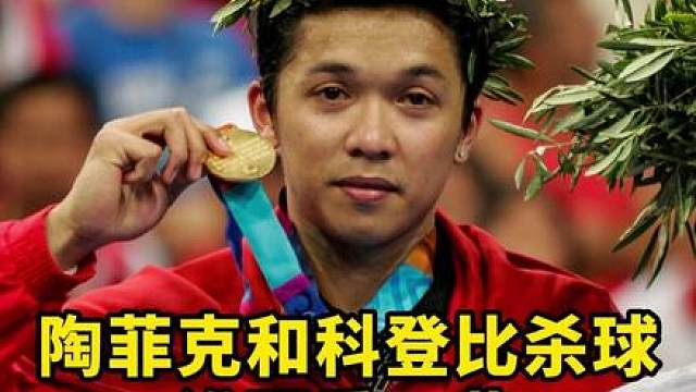 陶菲克和科登比杀球，有人说是倒反天罡。