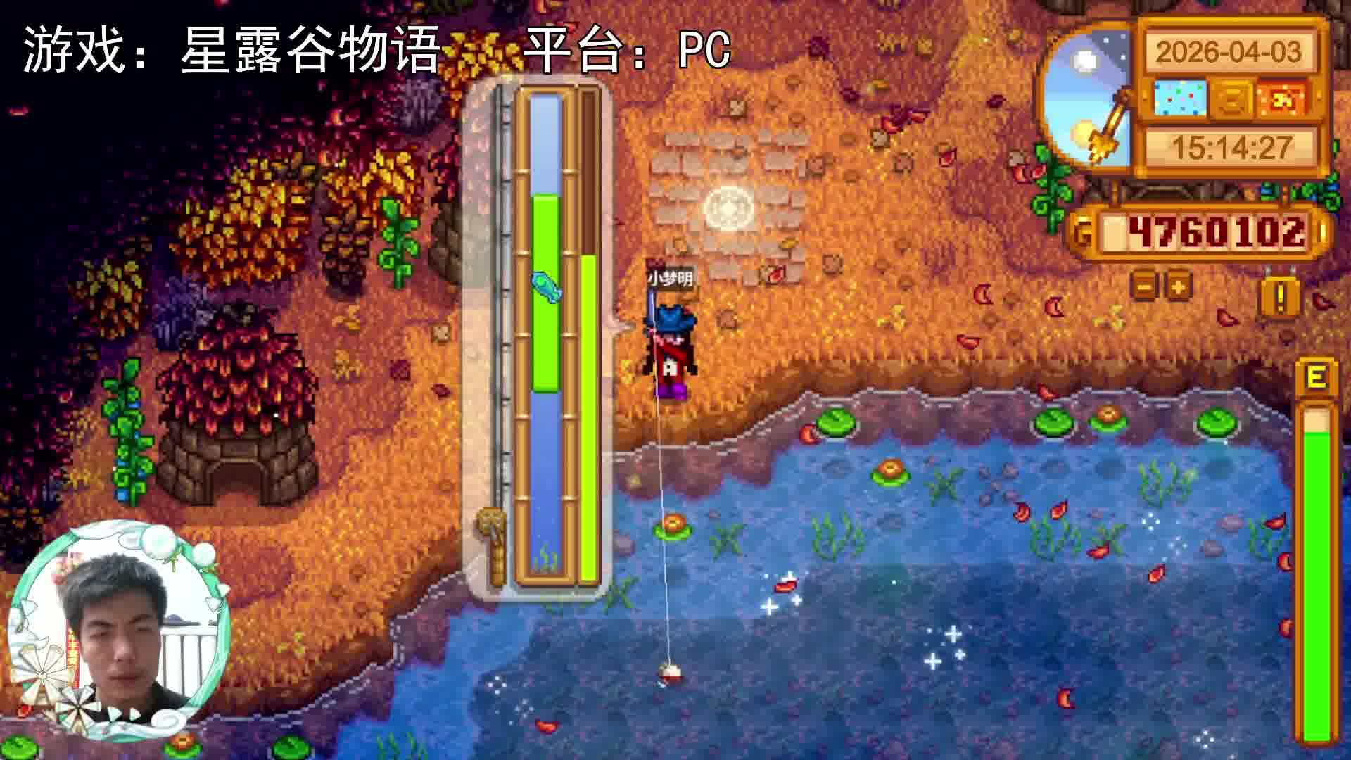 【星露谷物语】黄金鱼，白起这么好名了，这么好钓！