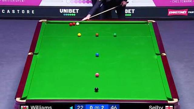 马桂莲做斯诺克，塞尔比解球被罚36分，解球解到崩溃！