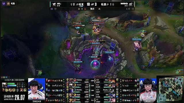 常规赛组内赛W1D1 

【WBG 0:1 AL】恭喜 拿下第一局比赛胜利，先下一城！
【本局MVP