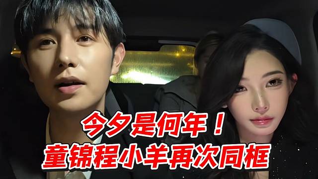 今夕是何年！童锦程小羊再次同框
