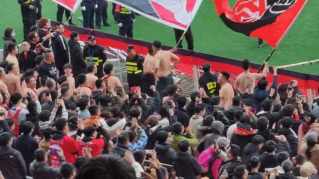 铁人2：1国安赛后又见姆本扎热舞
