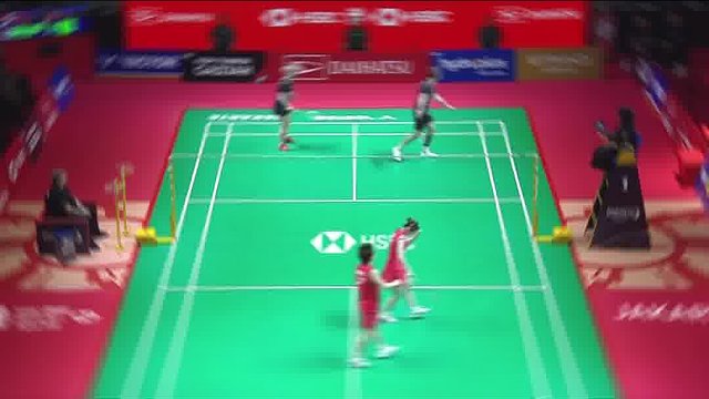郭新娃/陈芳卉进攻组合拳 撕开丹麦组合严密防守