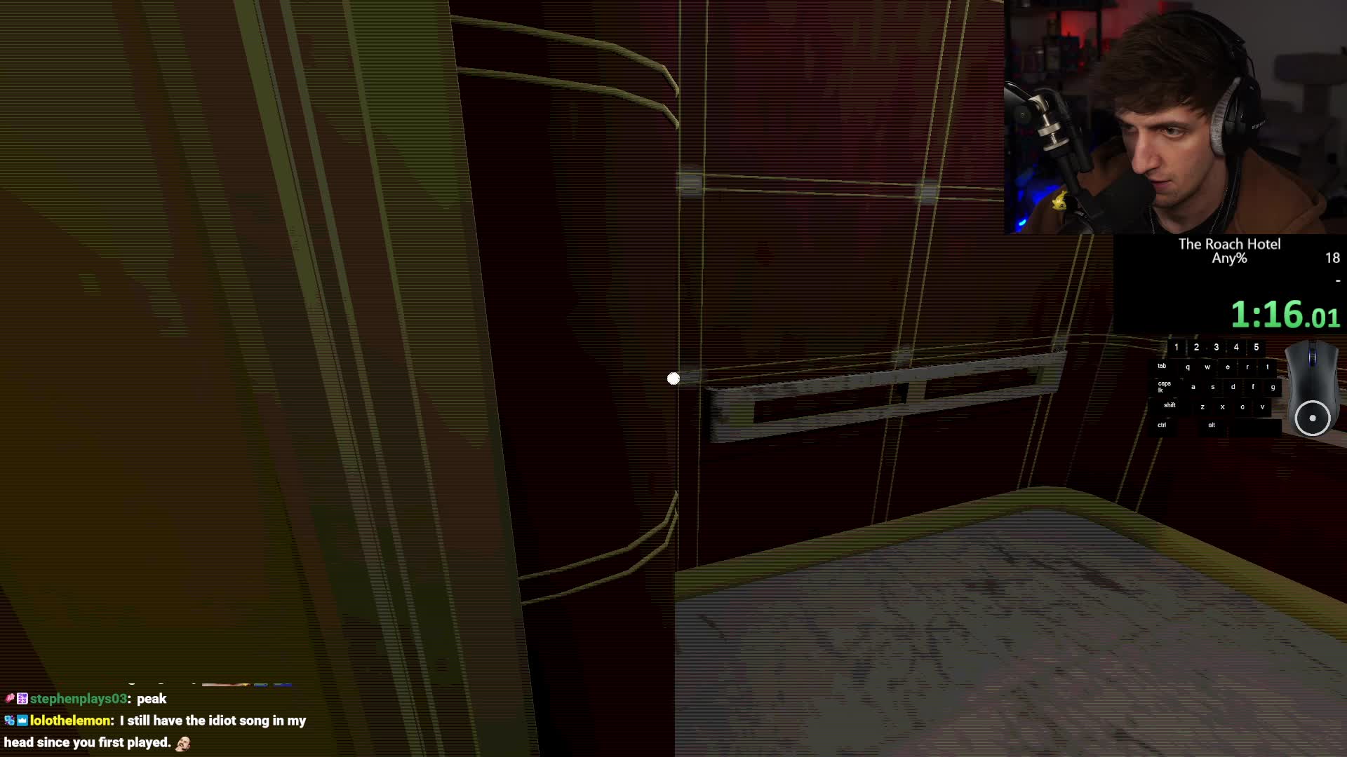 chill night. we be speedrunnin a roach game !BBL !AFK !video