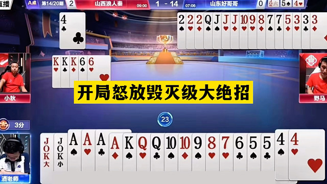 斗地主：开局怒放毁灭级大绝招！神仙牌撞上控牌大师！结局大反转