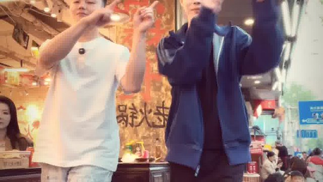 强哥也出道！和诗尧合舞 隆里电丝献给粉丝们！