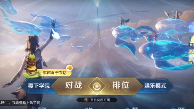大厅这个和王者荣耀世界联动的动画还挺好看的