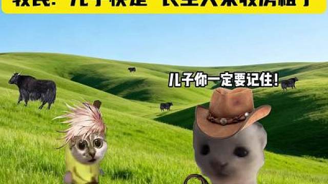 牧民：儿子快走！长生天来收房租了！