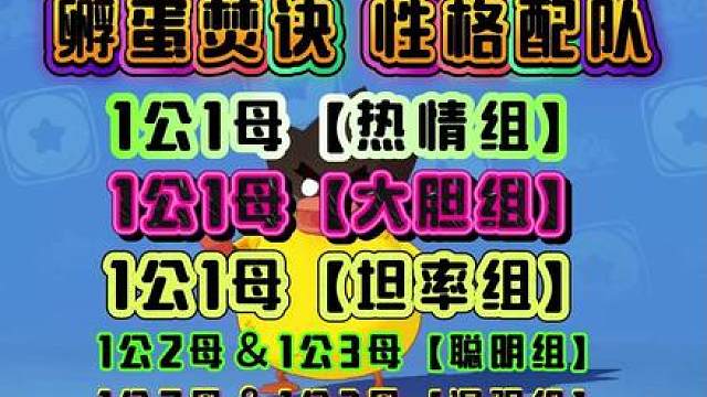 精灵孵蛋焚诀性格搭配【热情，大胆，坦率，逞强，聪明】 洛克王国精灵孵蛋焚诀，洛克王国孵蛋热情组，洛克王国孵蛋大胆组，洛克王国孵蛋坦率组，洛克王国孵蛋聪明组，洛克王国孵蛋逞强组