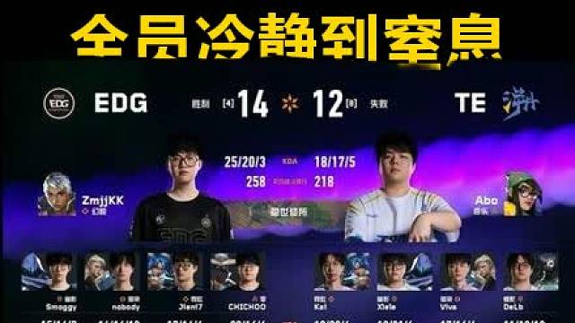 EDG战术密档：听完麦克风才明白，为什么康康是所有人的噩梦？