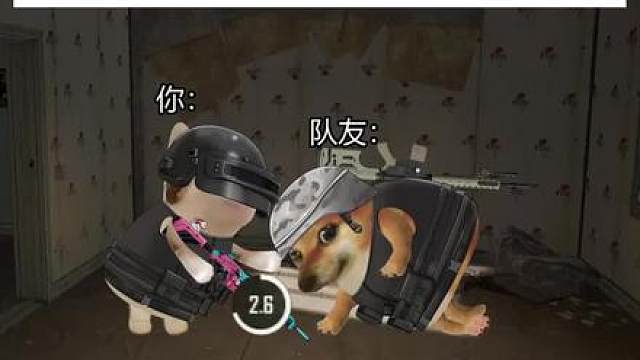 当你扶起队友叫他别对枪时