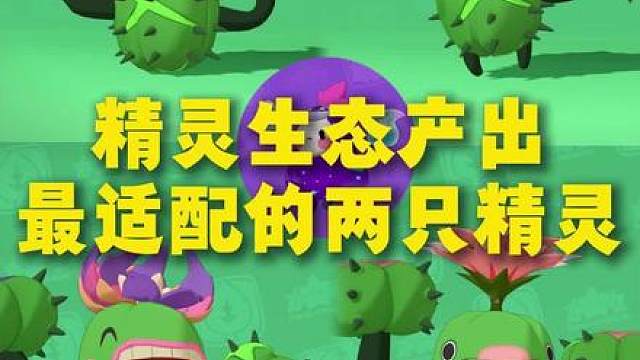 精灵生态产出最适配的两只精灵