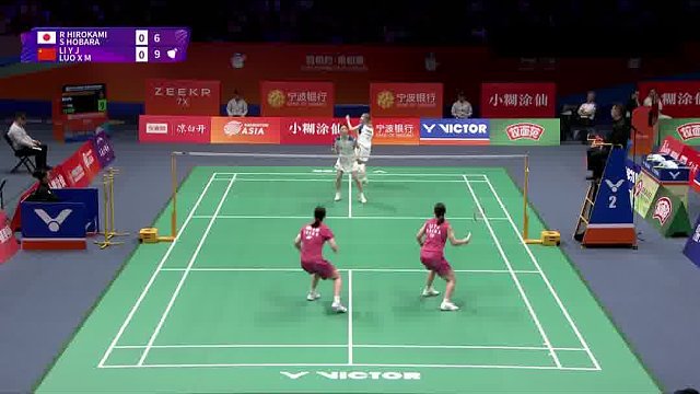 快慢结合吊杀连贯 李怡婧/罗徐敏节奏变化令对手失位