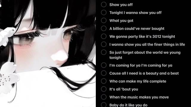 《Beauty And A Beat》合拍