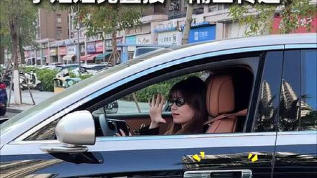 路上搭讪美女车主，小姐姐这波操作也是很华为了