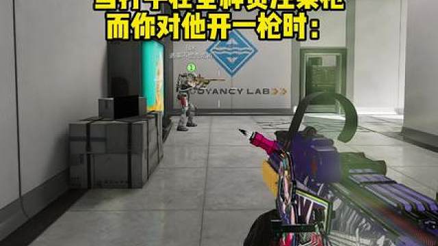 当打手在架枪这时给他来一枪会发生什么