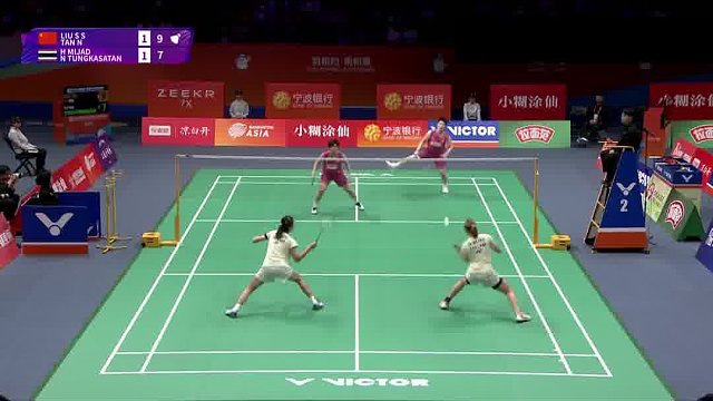 后场重炮定乾坤 刘圣书雷霆杀球一锤定音