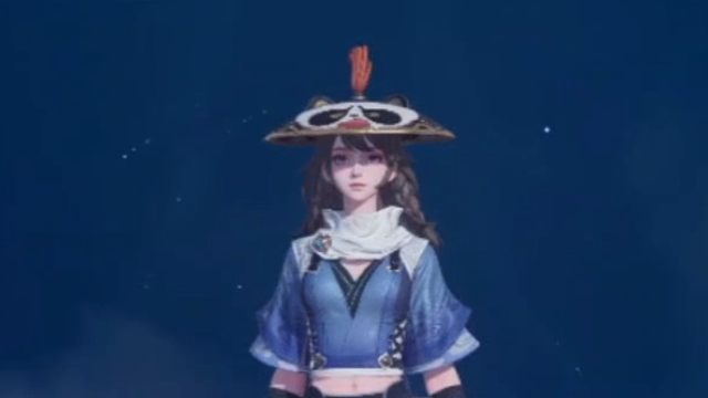 玩世界给的这个女元发型好看，男元的发型不是特别好看，也是拿下这个元流的扁萌胖达帽发型了，再完成六天任