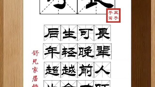 1338_可畏,后生可畏,年轻晚辈,超越前人,生命力旺,值得敬畏