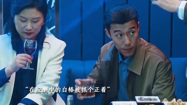 白菊执行任务时刚好抓包正在应酬的白椿