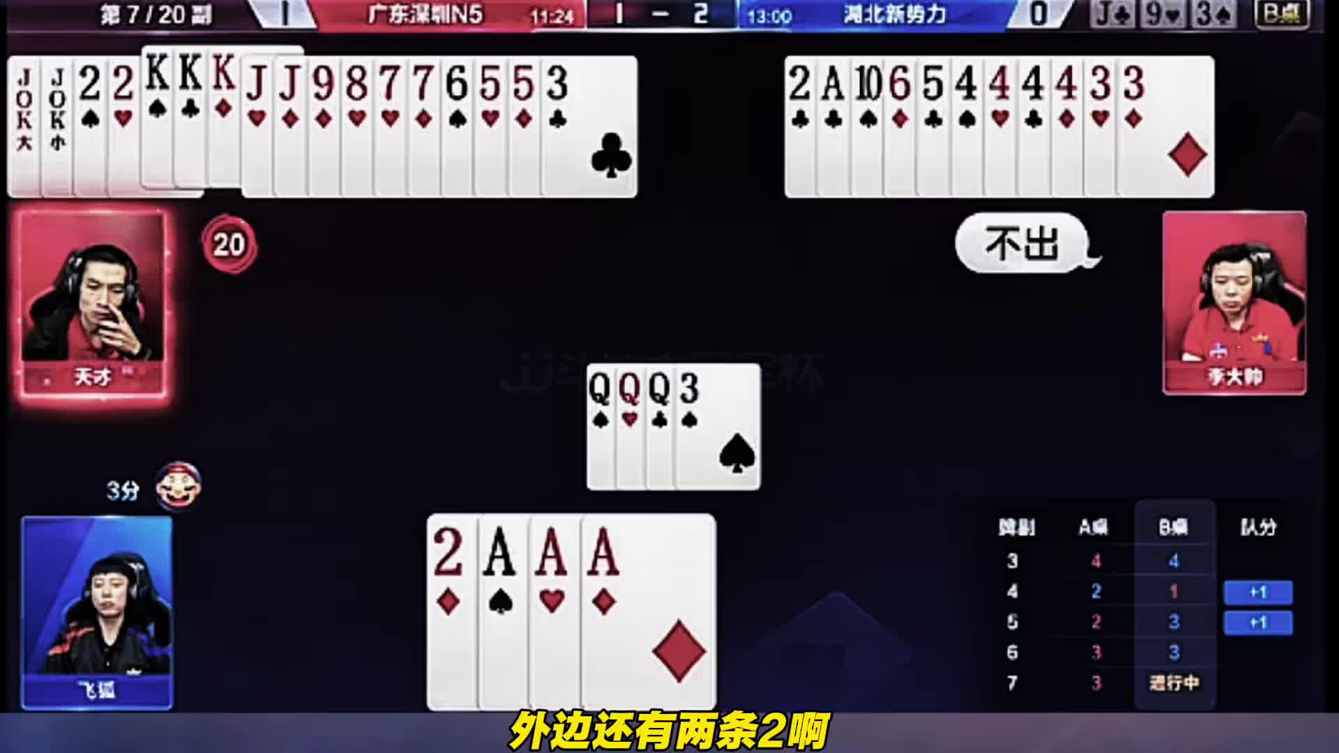 其实这牌打仨圈不合适