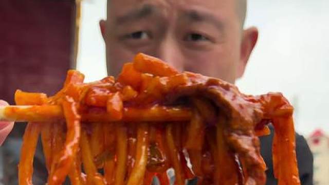 今天在青海西宁感受『西宁炒炮仗』
