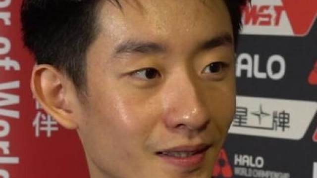 吴宜泽的赛后感言