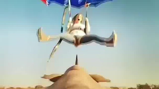 幸亏是女的 不然就危险了