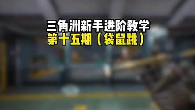 三角洲行动袋鼠跳教学