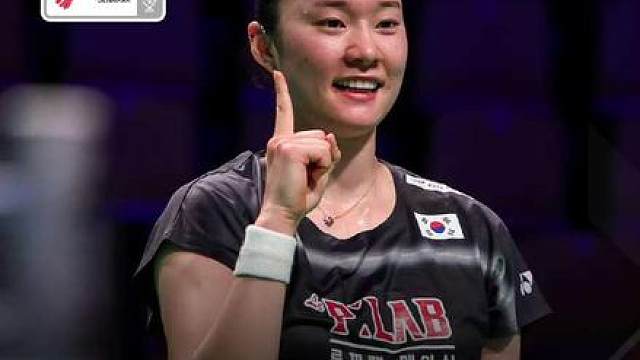 韩国队再得1分大比分韩国2:1中国，后面的女双要加油了。