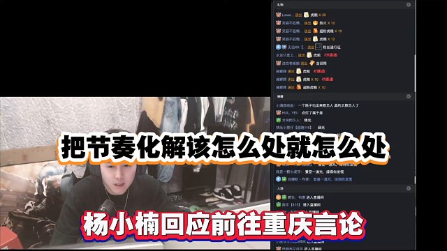 把节奏化解该怎么处就怎么处，杨小楠回应前往重庆言论！