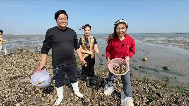 北京天津海边游到河北唐山乐亭宝山农家院每人150包吃包住吃海鲜包船出海海钓赶海！