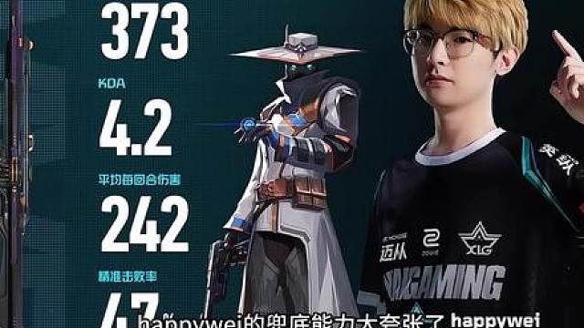 happywei这夸张的兜底能力，真是当之无愧的cn第一哨位（目前），xlg的硬实力太夸张了，打JDG第一张图缔造了一个13:0